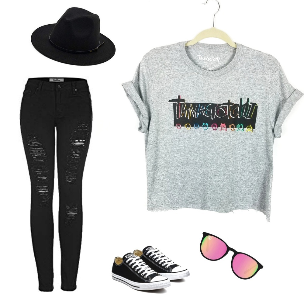 TAMAGOTCHI | Repurposed Retro Tee L